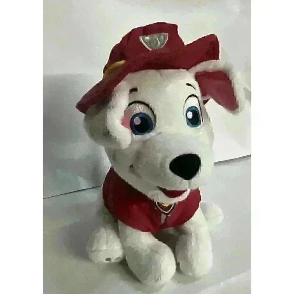Paw Patrol Plush by Gund Marshall Fireman Stuffed Animal Toy Lovey Dalmatian
